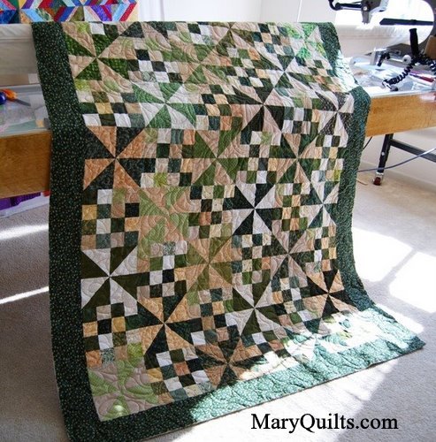 Pinwheels-quilted